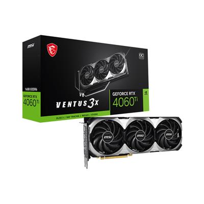 MSI RTX 4060 TI 16GB VENTUS 3X 16G OC