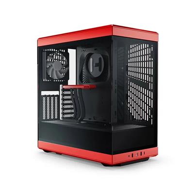 HYTE Y40 MID TOWER CASE RED