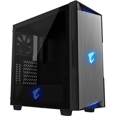 AORUS C300 GLASS MID TOWER CASE BLACK