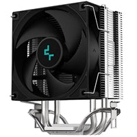 DeepCool AG300 Fan CPU Cooler, Universal Socket, Efficient 92mm PWM Cooling Black Fan, 3050RPM, 3 Heat Pipes, 150W Heat Dissipation Power, Unique Matrix Fin Design, Intel LGA 1700 Bracket Included