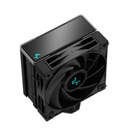 DeepCool AK400 Zero Dark Fan CPU Cooler, Universal Socket, High Performance 120mm Silent Hydro Bearing PWM Black Fan, 1850RPM, 4 Heat Pipes, Unique Matrix Fin Design, All Black, Intel LGA 1700 Bracket Included