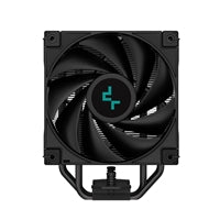 DeepCool AK400 Zero Dark Fan CPU Cooler, Universal Socket, High Performance 120mm Silent Hydro Bearing PWM Black Fan, 1850RPM, 4 Heat Pipes, Unique Matrix Fin Design, All Black, Intel LGA 1700 Bracket Included