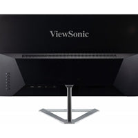 Viewsonic VX2776-SMH 27 Inch IPS Frameless Monitor, Full HD, 100Hz, 4ms, VGA, 2xHDMI, Int PSU, VESA, Chrome Stand, Speakers