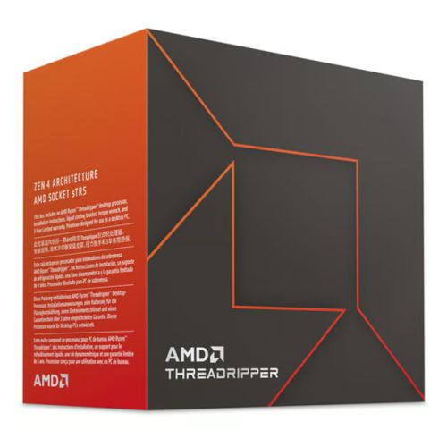 AMD Ryzen Threadripper 4 7960X, sTR5, 4.2GHz (5.3 Turbo), 24-Core, 350W, 152MB Cache, 5nm, 7th Gen, No Graphics, NO HEATSINK/FAN