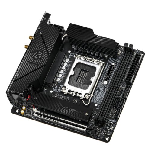 Asrock Z790I LIGHTNING WIFI, Intel Z790, 1700, Mini ITX, 2 DDR5, HDMI, DP, Wi-Fi 6E, 2.5G LAN, PCIe5, 2x M.2