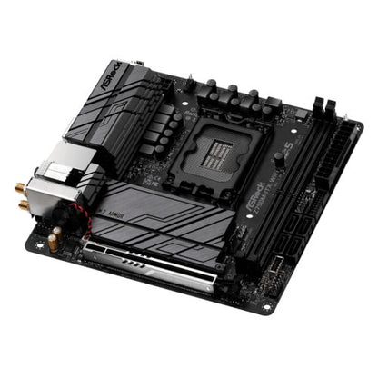 Asrock Z790M-ITX WIFI, Intel Z790, 1700, Mini ITX, 2 DDR5, HDMI, DP, eDP, Wi-Fi 6E, 2.5G & GB LAN, PCIe5, 2x M.2