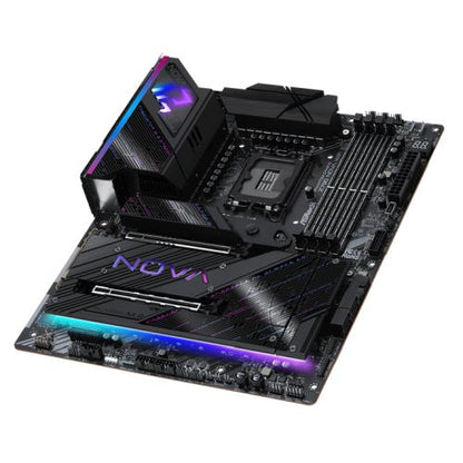 Asrock Z790 NOVA WIFI, Intel Z790, 1700, ATX, 4 DDR5, HDMI, DP, Wi-Fi 7, 2.5G LAN, PCIe5, RGB, 6x M.2