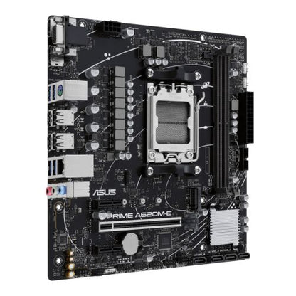 Asus PRIME A620M-E-CSM - Corporate Stable Model, AMD A620, AM5, Micro ATX, 2 DDR5, VGA, HDMI, DP, GB LAN, PCIe4, 1x M.2