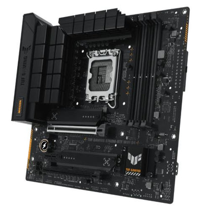 Asus TUF GAMING B760M-BTF WIFI D4, Intel B760, 1700, Micro ATX, 4 DDR4, HDMI, DP, Wi-Fi 6, 2.5G LAN, PCIe5, 3x M.2 *Requires a BTF Compatible Chassis*