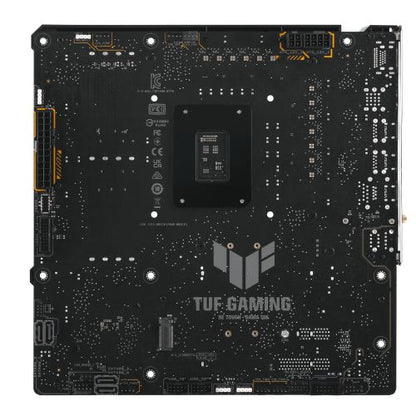 Asus TUF GAMING B760M-BTF WIFI, Intel B760, 1700, Micro ATX, 4 DDR5, HDMI, DP, Wi-Fi 6, 2.5G LAN, PCIe5, 3x M.2 *Requires a BTF Compatible Chassis*