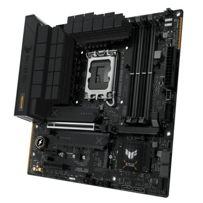 Asus TUF GAMING B760M-PLUS II, Intel B760, 1700, Micro ATX, 4 DDR5, HDMI, DP, 2.5G LAN, PCIe5, 3x M.2