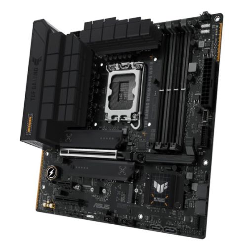 Asus TUF GAMING B760M-PLUS WIFI II, Intel B760, 1700, Micro ATX, 4 DDR5, HDMI, DP, Wi-Fi 6E, 2.5G LAN, PCIe5, 3x M.2