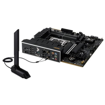 Asus TUF GAMING B760M-PLUS WIFI II, Intel B760, 1700, Micro ATX, 4 DDR5, HDMI, DP, Wi-Fi 6E, 2.5G LAN, PCIe5, 3x M.2