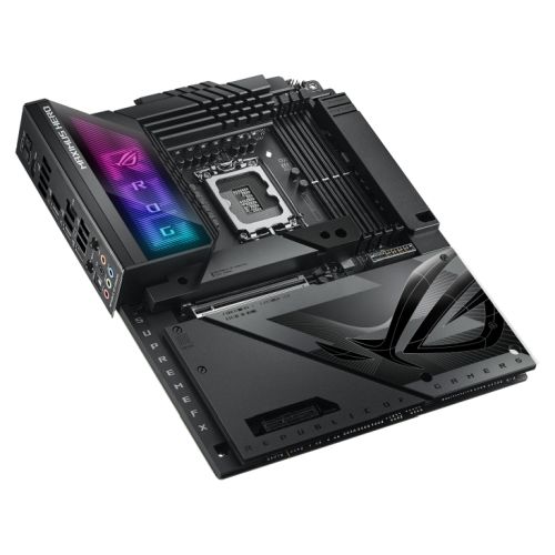 Asus ROG MAXIMUS Z790 HERO BTF, Intel Z790, 1700, ATX, 4 DDR5, HDMI, 2 Thunderbolt, Wi-Fi 7, 2.5G LAN, PCIe5, RGB, 5x M.2, Advanced BTF *Requires a BTF Compatible Chassis*