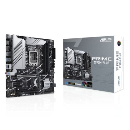 Asus PRIME Z790M-PLUS, Intel Z790, 1700, Micro ATX, 4 DDR5, HDMI, DP, GB LAN, PCIe5, 3x M.2