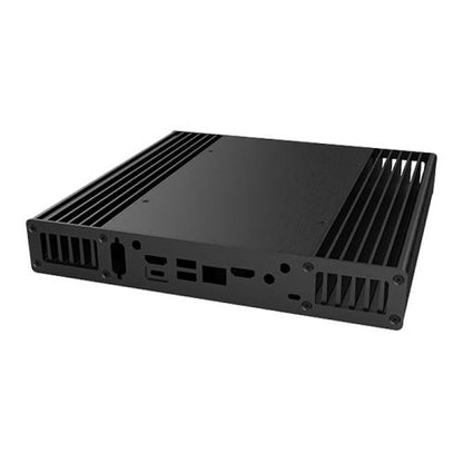 Akasa Plato PX Slim Fanless Case for 8th Gen Intel NUC Boards, VESA Mounting, 2.5" SATA HDD/SSD