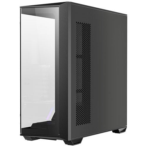 Antec C3 Gaming Case w/ Glass Side & Front, ATX, No Fans, Mesh Airflow, USB-C, Black