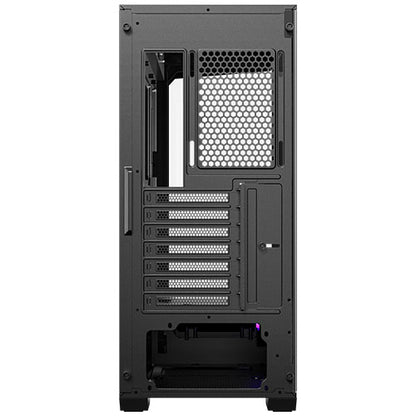 Antec C3 Gaming Case w/ Glass Side & Front, ATX, No Fans, Mesh Airflow, USB-C, Black