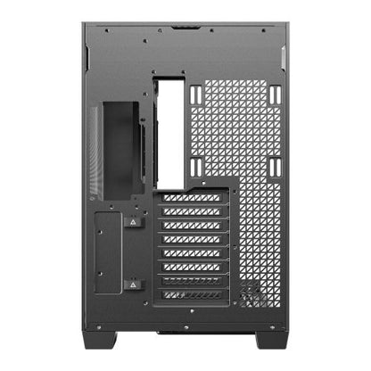 Antec C8 Gaming Case w/ Glass Side & Front, E-ATX, Dual Chamber, Mesh Panels, USB-C, Black