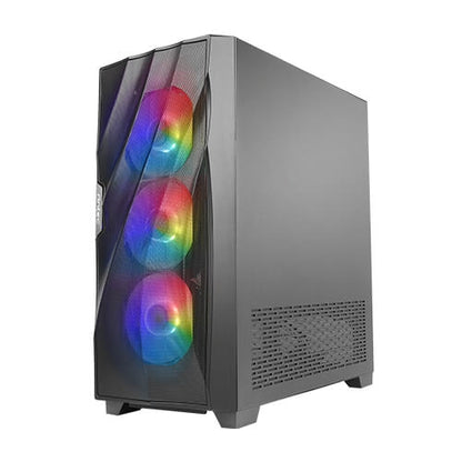 Antec DF700 FLUX RGB Gaming Case w/ Glass Window, ATX, 5 x Fans (3 Front ARGB), Advanced Ventilation