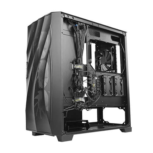 Antec DF700 FLUX RGB Gaming Case w/ Glass Window, ATX, 5 x Fans (3 Front ARGB), Advanced Ventilation