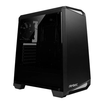 Antec NX100 ATX Gaming Case w/ Window, 12cm Rear Fan, Black/Grey Highlights