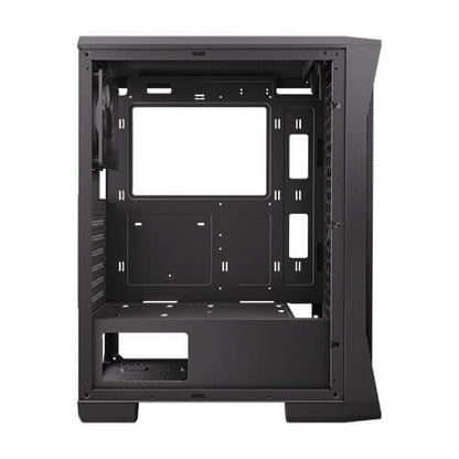 Antec NX360 Gaming Case w/ Glass Window, ATX, 4 Fans (3 Front ARGB), LED Control Button, Mesh Front