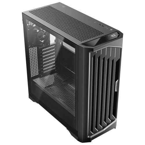 Antec Performance 1 FT Gaming Case w/ Glass Side Panels, E-ATX, 4 PWM Fans, CPU/GPU Temp Display, iUnity Monitoring Software, USB-C, Black