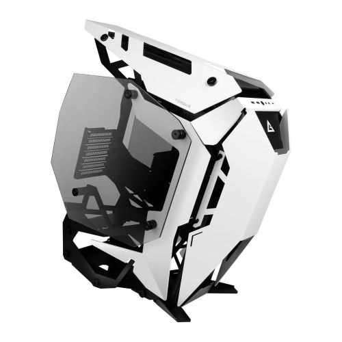 Antec Torque Open Frame Gaming Case w/ Tempered Glass Windows, E-ATX, Aluminium Frame, USB 3.1-C, White