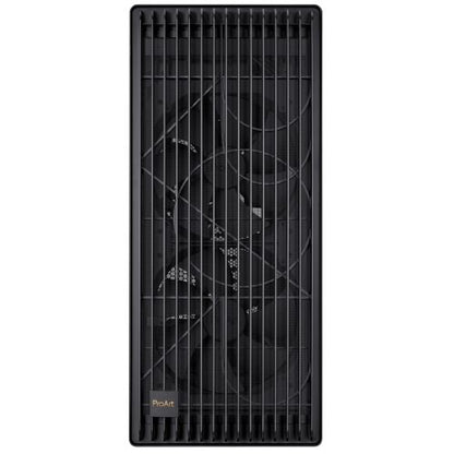 Asus ProArt PA602 Gaming Case w/ Glass Side, E-ATX, Front Grill, 2x 20cm Fans, IR Dust Indicator, USB-C 20Gps, Black