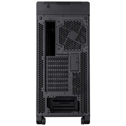 Asus ProArt PA602 Gaming Case w/ Glass Side, E-ATX, Front Grill, 2x 20cm Fans, IR Dust Indicator, USB-C 20Gps, Black