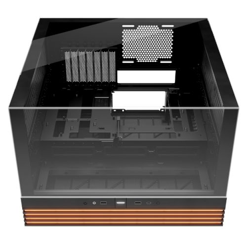 Be Quiet! Light Base 600 DX ARGB Gaming Case w/ Glass Front & Side, ATX, Invertible, 1.33M ARGB Strip & Controller, USB-C, Asus BTF Compatible, Black