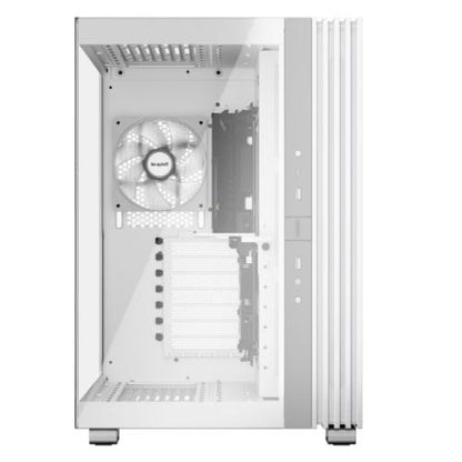 Be Quiet! Light Base 600 LX ARGB Gaming Case w/ Glass Front & Side, ATX, Invertible, 4x ARGB Fans, 1.33M ARGB Strip & Controller, USB-C, Asus BTF Compatible, White