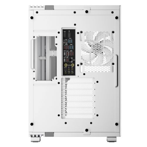 Be Quiet! Light Base 600 LX ARGB Gaming Case w/ Glass Front & Side, ATX, Invertible, 4x ARGB Fans, 1.33M ARGB Strip & Controller, USB-C, Asus BTF Compatible, White