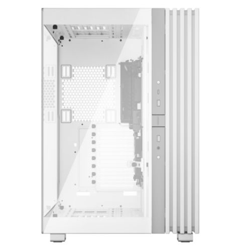 Be Quiet! Light Base 900 DX ARGB Gaming Case w/ Glass Front & Side, E-ATX, Invertible, 3M ARGB Strip & Controller, USB-C, Asus BTF Compatible, White