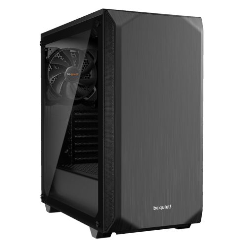 Be Quiet! Pure Base 500 Gaming Case with Window, ATX, 2 x Pure Wings 2 Fans, PSU Shroud, Black