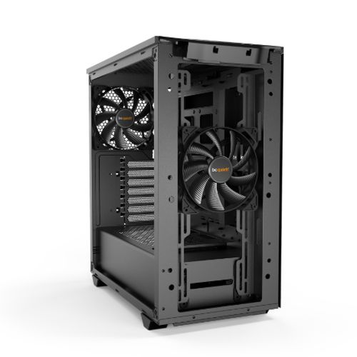 Be Quiet! Pure Base 500 Gaming Case, ATX, 2 x Pure Wings 2 Fans, PSU Shroud, Black