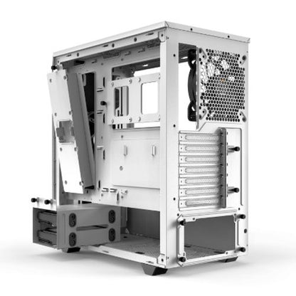 Be Quiet! Pure Base 500 Gaming Case w/ Window, ATX, 2 x Pure Wings 2 Fans, PSU Shroud, White