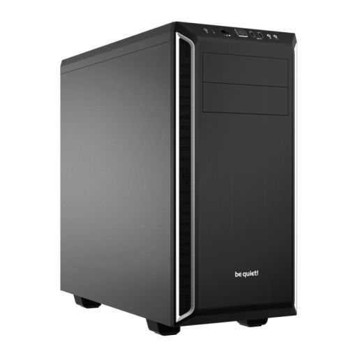 Be Quiet! Pure Base 600 Gaming Case, ATX, 2 x Pure Wings 2 Fans, Silver Trim
