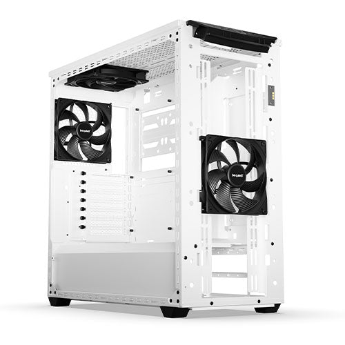 Be Quiet! Shadow Base 800 DX RGB Gaming Case w/ Glass Window, E-ATX, ARGB Strips, Mesh Airflow, Pure Wings 3 Fans, USB-C, White