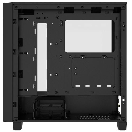 Corsair 3000D RGB Airflow Gaming Case w/ Glass Window, ATX, 3x AR120 RGB Fans, GPU Cooling, 4-Slot GPU Support, High-Airflow Front, Black