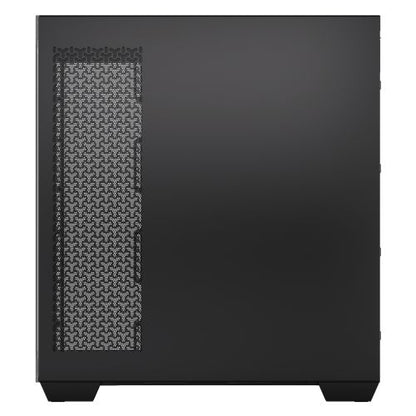 Corsair 3500X Gaming Case w/ Glass Side & Front, E-ATX, No Fans, USB-C, Asus BTF Compatible, Black