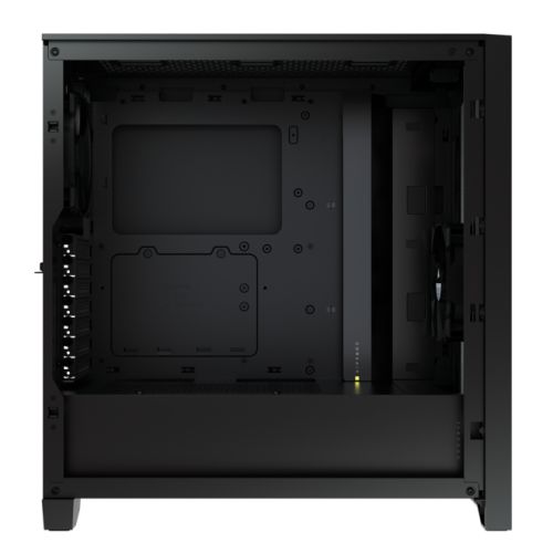 Corsair 4000D Airflow Gaming Case w/ Tempered Glass Window, E-ATX, 2 x AirGuide Fans, High-Airflow Front Panel, USB-C, Black