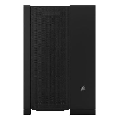 Corsair 6500D Airflow Dual Chamber Gaming Case w/ Glass Window, ATX, Fully Mesh Panelling, USB-C, Asus BTF Compatible, Black