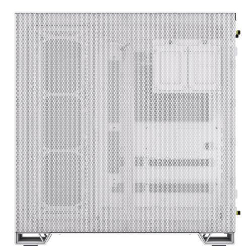 Corsair 6500D Airflow Dual Chamber Gaming Case w/ Glass Window, ATX, Fully Mesh Panelling, USB-C, Asus BTF Compatible, White