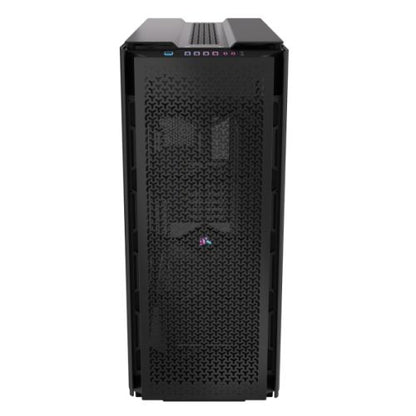 Corsair iCUE LINK 9000D RGB Airflow Gaming Case w/ Glass Side, E-ATX, Dual System, Up to 18 Fans, InfiniRail Fan Mounting, iCUE LINK Hub, USB-C,  Asus BTF Compatible, Black