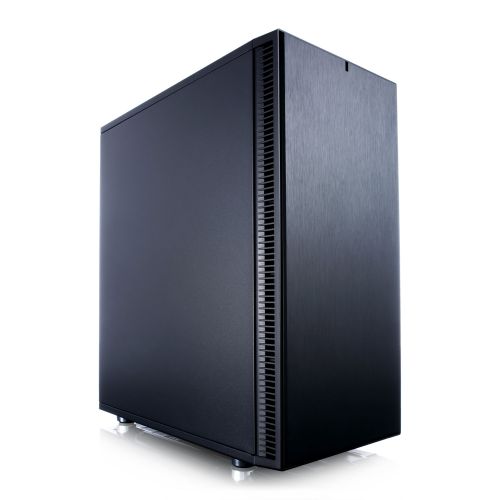 Fractal Design Define C (Black Solid) Quiet Gaming Case, ATX, 2 Fans, ModuVent Technology, PSU Shroud, Optional Top Filter