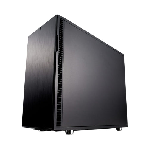 Fractal Design Define R6 (Black TG) Gaming Case w/ Clear Glass Window, E-ATX, Modular Design, 3 Fans, Fan Hub, Sound Dampening