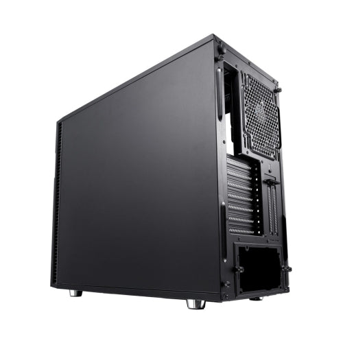 Fractal Design Define R6 (Black TG) Gaming Case w/ Clear Glass Window, E-ATX, Modular Design, 3 Fans, Fan Hub, Sound Dampening