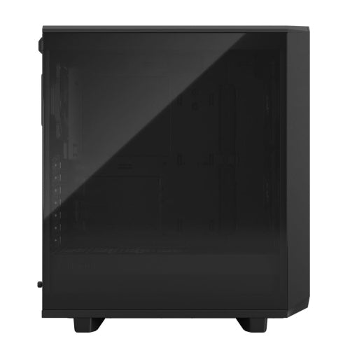 Fractal Design Meshify 2 Compact (Black TG) Gaming Case w/ Light Tint Glass Window, ATX, Angular Mesh Front, 3 Fans, Detachable Front Filter, USB-C